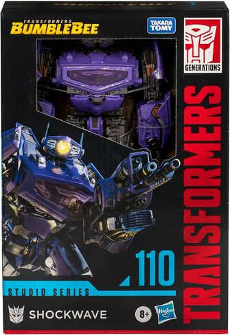 Transformers Toys Studio Series Voyager Bumblebee 110 Shockwave, 6.5-inch Converting Action Figure, 8+ in Saudi Arabia