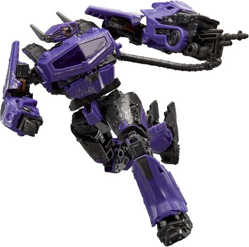 Transformers Toys Studio Series Voyager Bumblebee 110 Shockwave, 6.5-inch Converting Action Figure, 8+ in Saudi Arabia