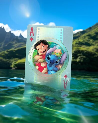 BIcycle Disney Limited Edition 100 Year Anniversary Playing Cards - Holographic Foil - Features 20+ Iconic Disney Characters in Saudi Arabia