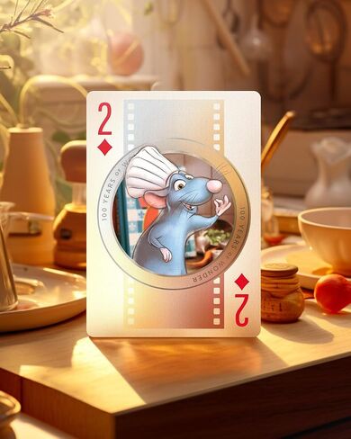 BIcycle Disney Limited Edition 100 Year Anniversary Playing Cards - Holographic Foil - Features 20+ Iconic Disney Characters in Saudi Arabia
