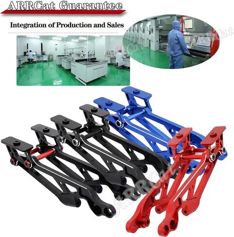 Aluminum Wing Mount Upgrades Part for 1/8 Arrma Typhon 6S BLX,Outcast 6S BLX,Kraton 6S BLX,Notorious 6S BLX,Talion 6S BLX,ARRCat Hops Up Upgrades Part,Replace AR320347 (Black Red) in Saudi Arabia