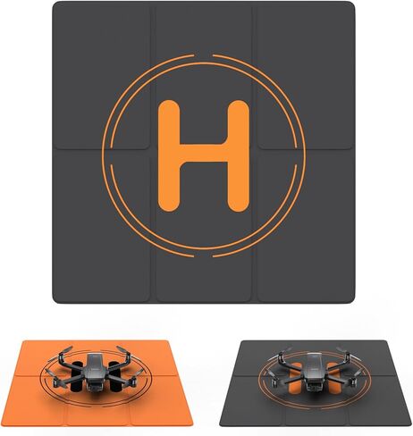 Drone Landing Pad, Holy Stone 50cm/19.68in Universal Portable Luminous Waterproof Foldable Helipad for RC Drones Helicopter, DJI Phantom 3/4/Mavic Pro/Inspire, Holy Stone Drone in Kuwait