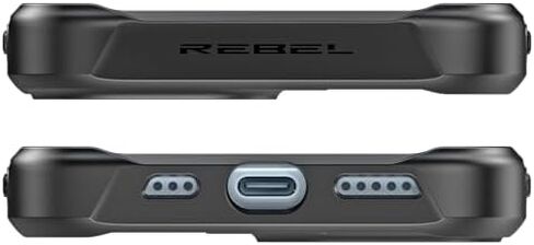 حافظة REBEL لهاتف iPhone 15 Pro [سلسلة مرنة] مريحة على الجوانب المكشوفة، ألياف الأراميد، متوافقة مع MagSafe القوي، زوايا مقاومة للصدمات، عدسات معدنية، تصميم واقٍ بدون إطار، هاتف 6.1 بوصة 2023 (فليكس) in Kuwait