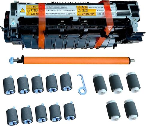 F2G76A (E6B67-67901، F2G76-67901) مجموعة صيانة المصهر المتوافقة مع HP Laserjet M604 / M605 / M606 (110V)، تتضمن قطعة واحدة من المصهر RM2-6308، وبكرة نقل وصينية 2-6 بكرات in Kuwait