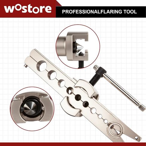 Wostore مجموعة أدوات حرق غريب الأطوار أنابيب التبريد 7 يموت 3/16-3/4 بوصة النحاس in Kuwait