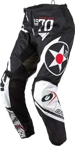 O'Neal E010-4134 Element Adult Pants, Warhawk, Blue/Red, 34 in Saudi Arabia