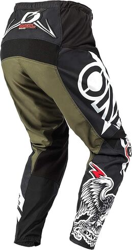 O'Neal E010-4134 Element Adult Pants, Warhawk, Blue/Red, 34 in Saudi Arabia