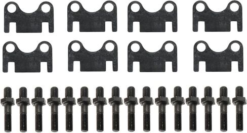 3/8 Rocker Arm Studs & Guide Plate Kit for SBC Small Block Chevy 262, 265, 267, 283, 302, 305, 307, 327, 350 And 400 V8 Engines in Kuwait