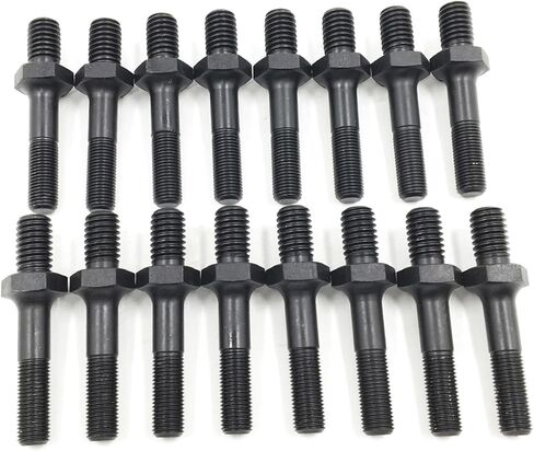 3/8 Rocker Arm Studs & Guide Plate Kit for SBC Small Block Chevy 262, 265, 267, 283, 302, 305, 307, 327, 350 And 400 V8 Engines in Kuwait