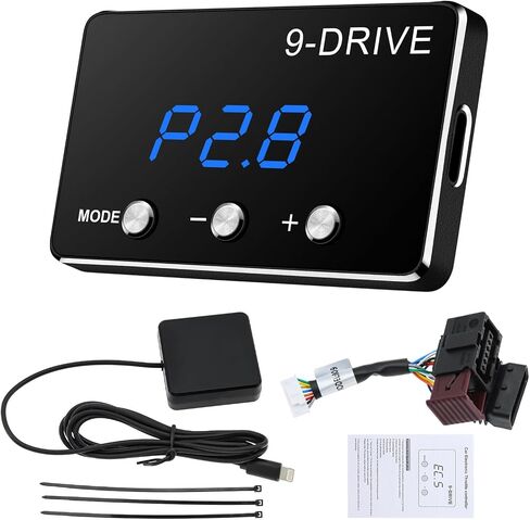 Throttle Response Controller, 9 Drive Modes Smart Electronic Racing Accelerator for Dodge Challenger Charger Ram Durango Jeep Cherokee KK Wrangler JK Liberty Chrysler 300 Aspen in Saudi Arabia