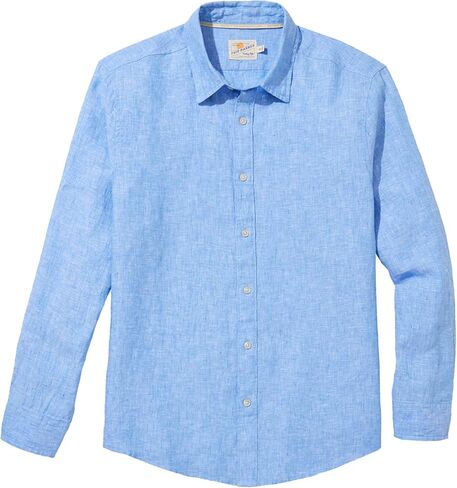 Fair Harbour the Island Linen Shirt - قميص مشتت من الرجال اليومي - قميص غير رسمي مريح ، قميص مريح الأعمال in Saudi Arabia