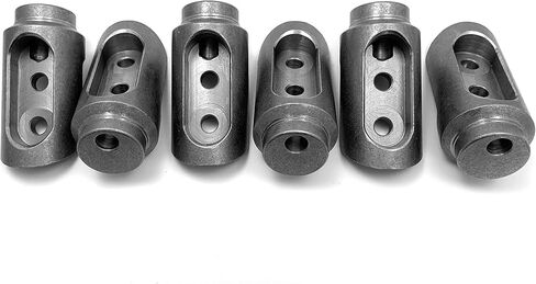 UTVDISTRIBUTION Bungs Roll Cage Connectors Adapters 2" .095 &.120 wall - Fits Honda Talon 2 Seat in Saudi Arabia
