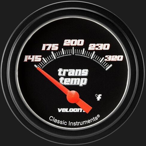 VS227BBLF VELOCITY أسود 2 5/8 "مقياس درجة حرارة النقل in Saudi Arabia