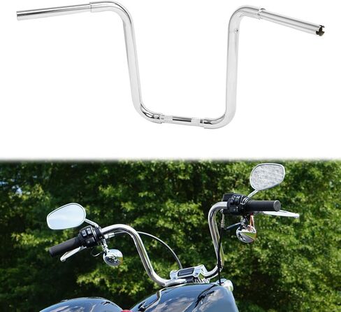 TCMT 14 "Rise 1 1/4" Ape Hanger Handlebar Fit for Harley flst fxst Sportster XL 883 in Kuwait