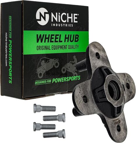 NICHE Front Rear Wheel Hub for Polaris RZR 4 900 Ranger Sportsman Scrambler XP General 1000 5139978-458 2015-2017 2020-2023 in Saudi Arabia