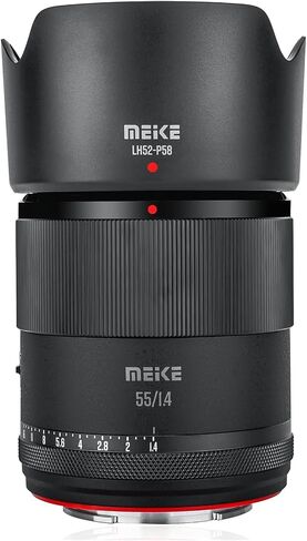 Meike 50mm F1.8 E-Mount Full Frame STM Prime Auto Focus Portrait Lens for Sony E Mount Cameras A7R A74 A7R4 A7C A7III A7RII A7RIII A7SIII A7SII A9 A6600 A6500 A6400 A6300 A6100 in Saudi Arabia