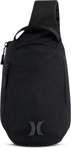 Hurley Crossbody Sling Bag, Black in Saudi Arabia