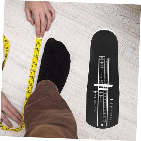 SAMIGLE 2PCS مقياس قياس قدم البالغين حاكم الأحذية الدقيق لنا من سهلة الاستخدام جهاز قياس القدمين لتسوق الأحذية عبر الإنترنت يشمل وخيارات in Saudi Arabia