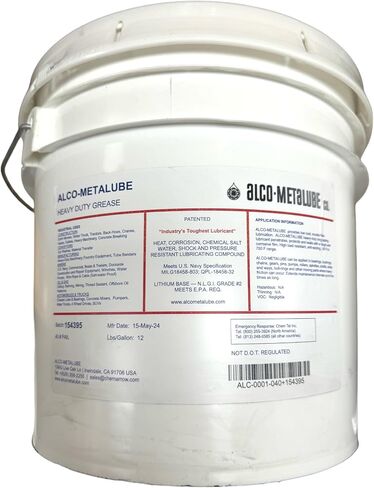 Alco Metalube الشحوم البحرية الثقيلة 40 رطل. سطل in Saudi Arabia
