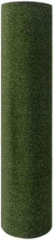 العشب الاصطناعي متين لزينة الحديقة والفناء ، ارتفاع كومة 0.3 "-0.4" ، الأخضر ، 3.3 '× 65.6' in Saudi Arabia