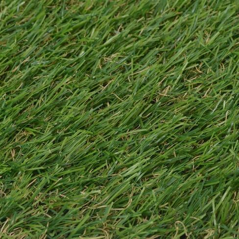 Create a Lush Environment with Artificial Grass, Durable 0.8-Inch Pile for Outdoor Spaces, 4.9' x 26.2' Green in Saudi Arabia