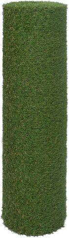العشب الاصطناعي المورق والمتين للمساحات الخارجية ، 3.3 '× 26.2' ، ارتفاع كومة ناعم 0.8 "-1" ، لون أخضر غني in Saudi Arabia