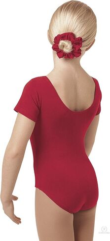 EUROTARD 1043 Girls Short Sleeve Leotard with Cotton in Saudi Arabia