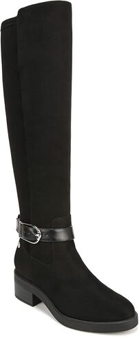 LifeStride Womens Brooks Knee High Riding Boots Beige Faux Leather 6.5 W in Saudi Arabia