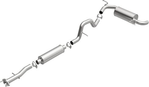 مجموعة نظام العادم البديلة 106-0351: متوافق مع 2006-2007 Hummer H3 3.5L/3.7L in Saudi Arabia