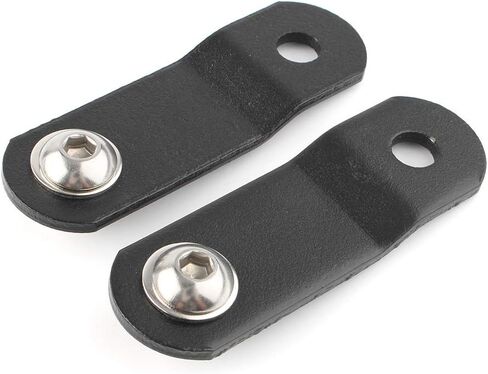 Cndask027 2" 51MM Motorcycle Gas Tank Lift Riser Kit Black Metal Steel for Harley Dyna For Sportster XL883 XL1200 48 72 in Kuwait