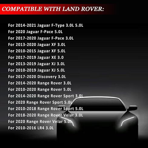 نظام تبريد الألومنيوم استبدال مجموعة Jaguar 2010-2020 ، لـ Land Rover 2010-2020 3.0L 5.0L ، أنبوب سخان المياه المبرد للمحرك ، يحل محل LR109401 LR092992 LR090630 LR048474 LR097165 LR107288888888 in Saudi Arabia