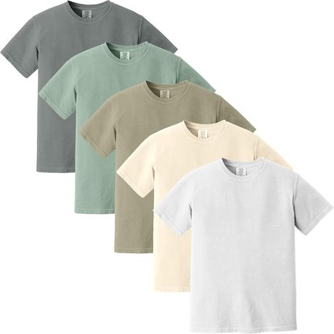 Comfort Colors T Shirt 1717 - Unisex Cotton Tee - Custom Multipack (2-5 Pack) in Saudi Arabia