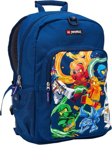 LEGO NINJAGO Kids School Backpack Bookbag, for Travel, On-the-Go, Back to School, Boys and Girls, with Adjustable Padded Straps and Fun patterns, Stronger Together in Kuwait