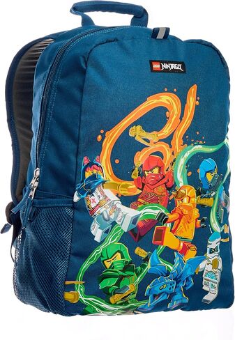 LEGO NINJAGO Kids School Backpack Bookbag, for Travel, On-the-Go, Back to School, Boys and Girls, with Adjustable Padded Straps and Fun patterns, Stronger Together in Kuwait