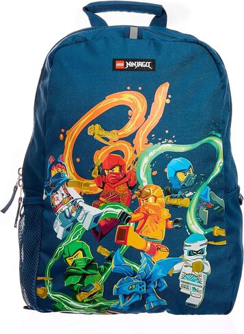 LEGO NINJAGO Kids School Backpack Bookbag, for Travel, On-the-Go, Back to School, Boys and Girls, with Adjustable Padded Straps and Fun patterns, Stronger Together in Kuwait