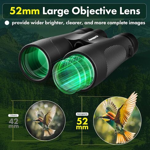 10x25 Compact Binoculars for Adults Kids - Aurosports High Powered Small Binoculars for Hunting - Long Range Pocket Binoculars for Bird Watching Stargazing Cruise Ship Travel Hiking Opera in Saudi Arabia