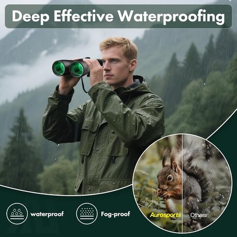 10x25 Compact Binoculars for Adults Kids - Aurosports High Powered Small Binoculars for Hunting - Long Range Pocket Binoculars for Bird Watching Stargazing Cruise Ship Travel Hiking Opera in Saudi Arabia