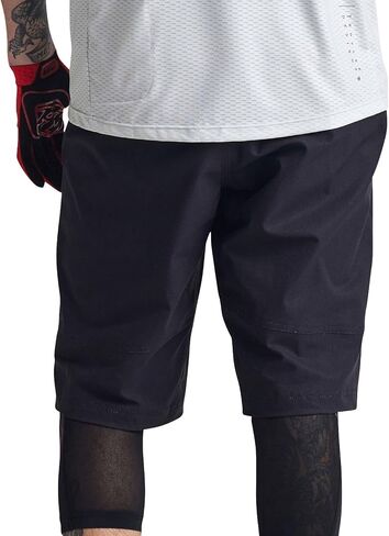 Troy Lee Designs Skyline Air Short Shell - Men's Mono Black, 38 in Saudi Arabia
