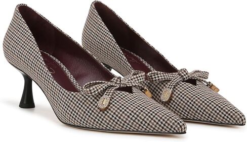 Circus NY by Sam Edelman Women's Fleur Pump, Black Satin, 9.5 in Saudi Arabia