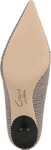 Circus NY by Sam Edelman Women's Fleur Pump, Black Satin, 9.5 in Saudi Arabia