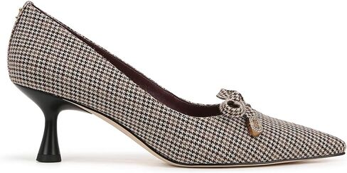 Circus NY by Sam Edelman Women's Fleur Pump, Black Satin, 9.5 in Saudi Arabia
