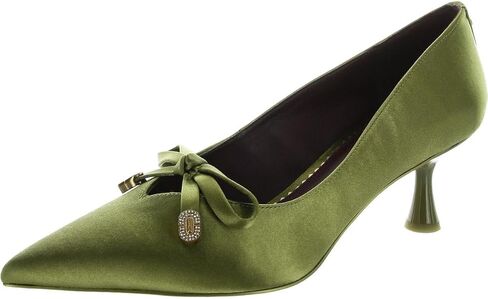 Circus NY by Sam Edelman Women's Fleur Pump, Black Satin, 9.5 in Saudi Arabia