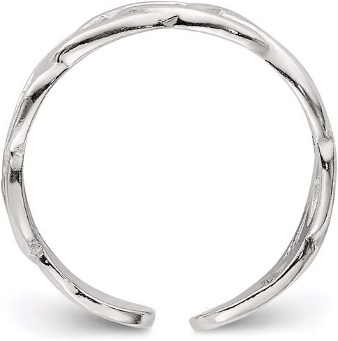 Solid 925 Sterling Silver Toe Ring (5mm) in Saudi Arabia