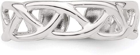 Solid 925 Sterling Silver Toe Ring (5mm) in Saudi Arabia