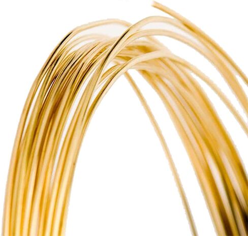 Pure 24 K Yellow Gold, Round Wire, 26 Gauge, 6 inches, Half Hard… in Saudi Arabia