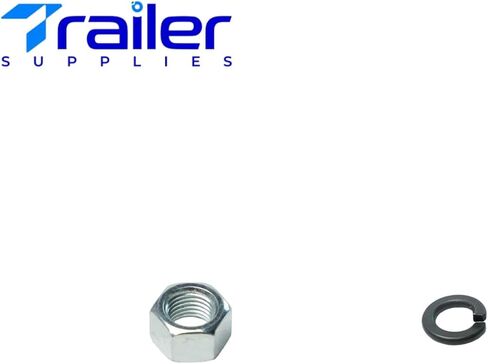 مجموعة 7K Trailer Brake & Drum Kit - تعديل ذاتي 12 "x2" الفرامل الكهربائية + 8 محاور أسطوانة العروة مع المحامل ، وقبعات الغبار ، والمكسرات القلعة ، والأجهزة الكاملة - تناسب محاور Dexter in Kuwait