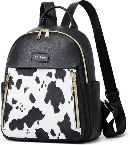 Makes Backpack Purse for Women PU Leather Travel Satchel Handbag Convertible Design Bag with Purse in Kuwait