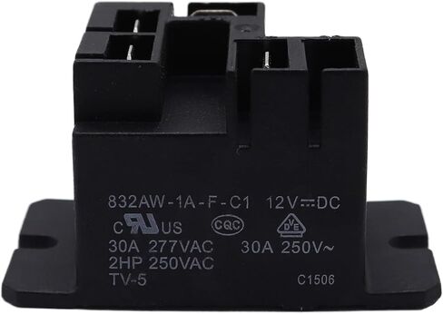 مرحل الطاقة للأغراض العامة 832AW-1A-F-C1 24VDC 30A 250VAC 4 Pin in Saudi Arabia