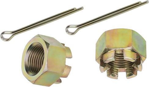 2PCS Rear Axle Castle Nuts 7543005 Replacement for Polaris ATV Big Boss, Trail Blazer 250 1990-06/330 2008-13, Magnum Scrambler Sportsman Xpedition Xplorer in Saudi Arabia