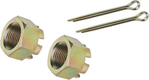 2PCS Rear Axle Castle Nuts 7543005 Replacement for Polaris ATV Big Boss, Trail Blazer 250 1990-06/330 2008-13, Magnum Scrambler Sportsman Xpedition Xplorer in Saudi Arabia